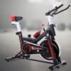 709 English spinning bicycle ultra-quiet exercise bike indoor bicycle sports fitness equipment home riding