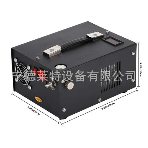 跨境热销车载12V电动高压打气机30mpa压缩气泵潜水呼吸泵4500psi - 图0