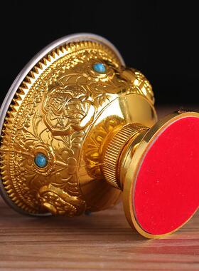 佛水杯合净金水八吉祥佛前供供EVM财神观音供水杯家用大杯悲咒圣