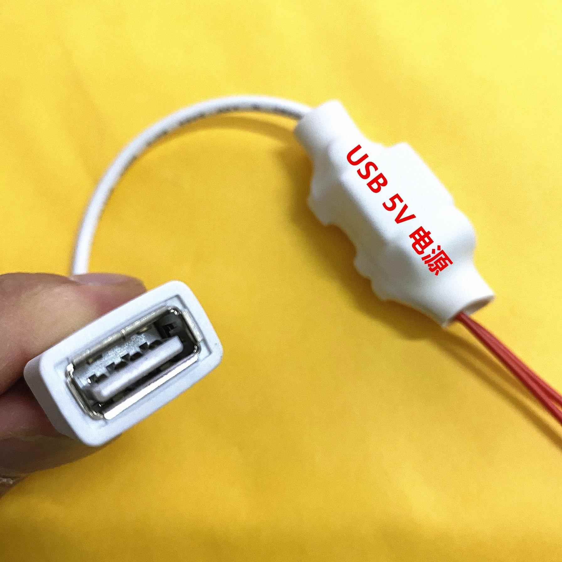 小型LED灯带条电源变压器220v转5v家用供电wifi监控适配器usb供电 - 图1