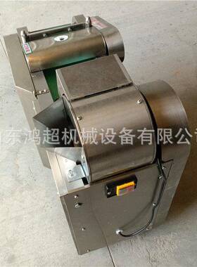 1000型锅饼切片机 面筋猪皮切块机带机头土豆切丁机