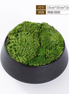 仿真花假厅花盆盆景整体花艺售绿植客茶几新中式样板房ZHY349栽楼