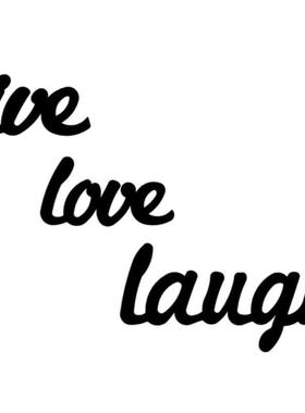 挂欧式装铁艺字母壁墙饰家壁居GDH客厅墙墙面饰品创意墙上挂件