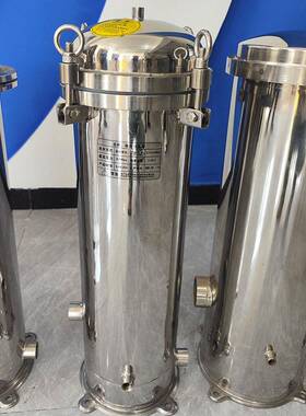 不锈钢精密过滤器工业快装法兰保安过滤机去泥沙去杂质滤芯过滤器