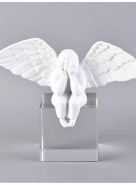 镀金水晶天摆使条纹带托盘样板领DS8064房衣帽间衣柜妆台装饰品件