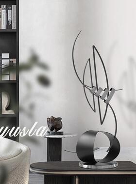 简PBR约轻奢酒柜店大饰堂玄关售楼处展厅样板柜间客厅电视软装品