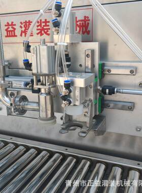 双头盒中袋灌装机白酒果汁饮料液体概灌装机番茄酱甜面酱灌装设备