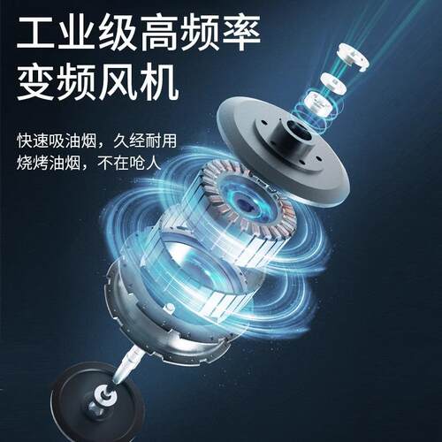 油烟净化一体机商用低空直排无管道内循环抽油烟机大吸力净化设备 - 图0