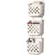 Multi-function storage wall-mounted basket for bedside in the dormitory, household debris storage rack, bathroom door storage basket