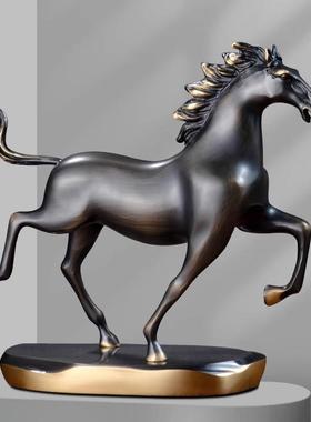 Lareey马到成功轻奢高档装饰品客厅办公室玄关电视柜酒柜桌面摆件