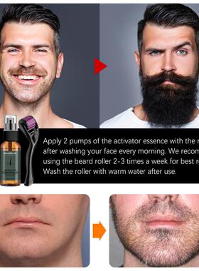 West&Month Beard Spray Set Men's Beard Nourishing and Moistu