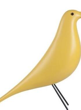 伊姆斯简约小鸟摆件家居软装摆设创意工艺礼品摆饰彷真北欧橱窗礼