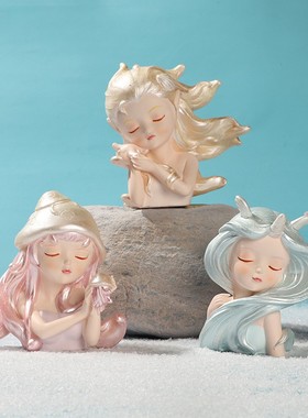 流光海洋手工女孩闺蜜女朋友生日软装家居摆件装饰品闺蜜礼物