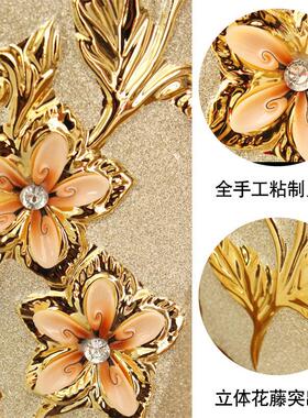 欧式陶瓷花瓶摆件客厅插花大号落地创意电视柜高装饰方形直筒宽口