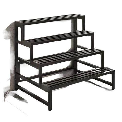 阳台花架花架子落地多层阶梯防水防锈庭院多肉室内外植物盆栽 - 图3