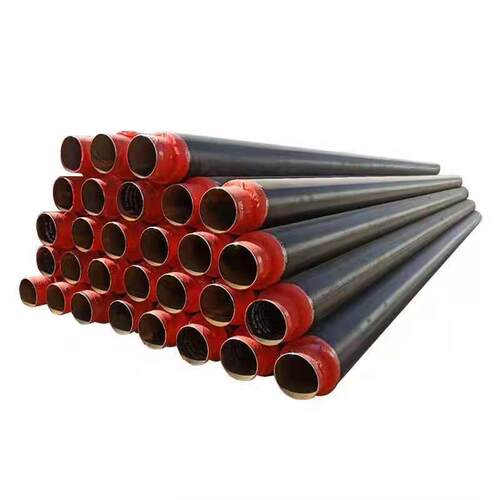 聚氨酯保温钢管小区热力供热暖气改造聚氨酯预制直埋发泡保温管道 - 图3