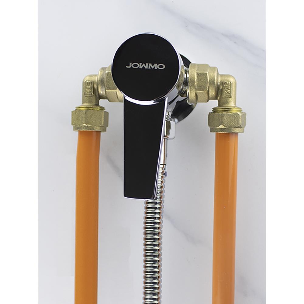 All Copper Exposed Shower Faucet Household Rain Hot and Cold Water Switch Electric Water Heater Solar Universal Mixing Valve