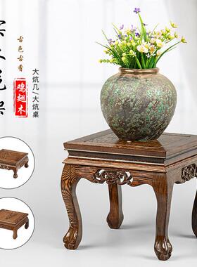 实木炕几鸡翅木长方形飘窗小桌子中式红木炕桌茶几地桌矮桌矮花架