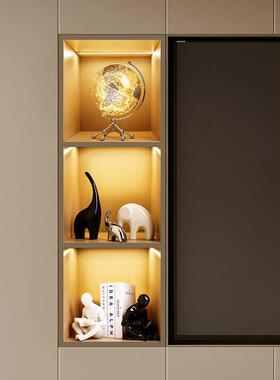 轻奢客厅创意现代简约假书书书房酒柜家居装饰品书挡人物泓纳