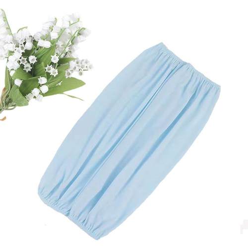 宽松冰丝防晒套男士夏季女干活遮阳护袖加长透气直筒套袖新款 - 图2