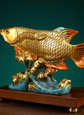 金龙鱼家居装饰品客公厅玄关件乔新居GY125开业摆迁办室