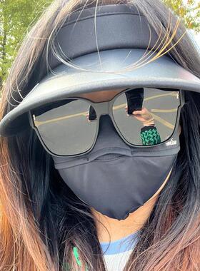 户外登山超轻TR折叠套镜可套近视太阳眼镜女抗UV开 车防晒太阳眼