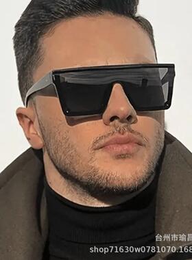 4pcs Large Frame Punk Style Polarized Sporty Sunglasses - US