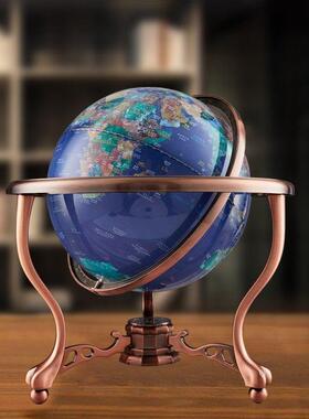 50cm地球仪摆件高端家居装饰品客厅办公室特大工艺品商务开业礼物