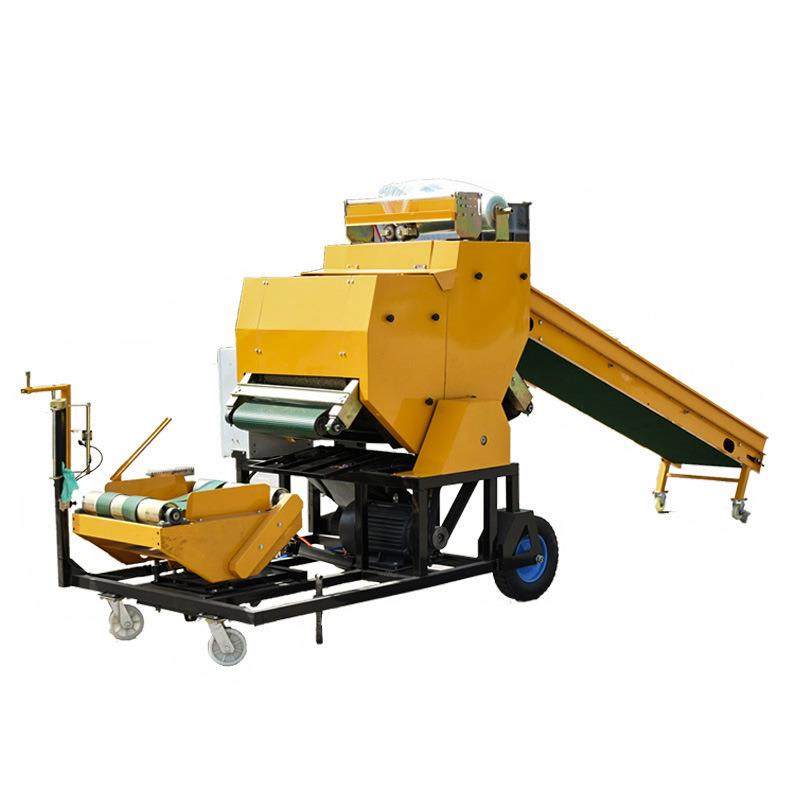 打捆包膜机秸秆粉碎打包机养殖场用牧草饲料全自动青储包膜一体机,淘宝优惠券,粉丝福利购,淘宝优惠卷