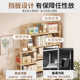 Children's solid wood bookshelves floor-standing storage racks Simple multi-layer bookcases Living room wall multi-function storage cabinet