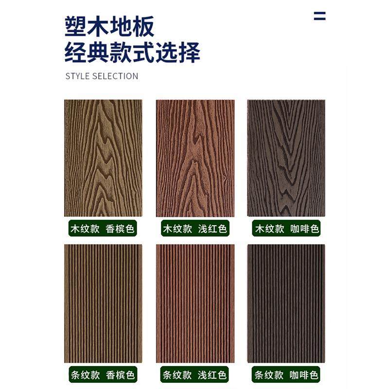 塑木地板阳台自铺改造室外庭院花园拼接塑胶二代共挤无缝防腐塑木,淘宝优惠券,粉丝福利购,淘宝优惠卷