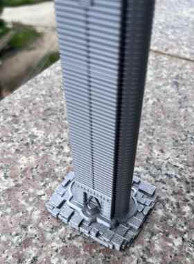 深圳地王大厦模型深圳地标建筑摆件现代简约旅游礼品建筑工艺品