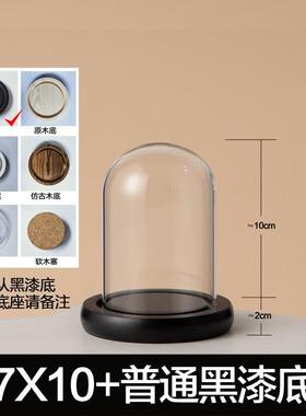 玻璃罩工艺品防尘罩永生装饰摆件