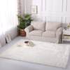 Luxurious Nordic style imitation wool plush bedside bedroom carpet living room sofa cushion bay window mat floor mat