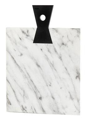 现代艺术摆件做旧仿大理石托盘摆盘砧板样板房民宿客厅餐厅装饰品