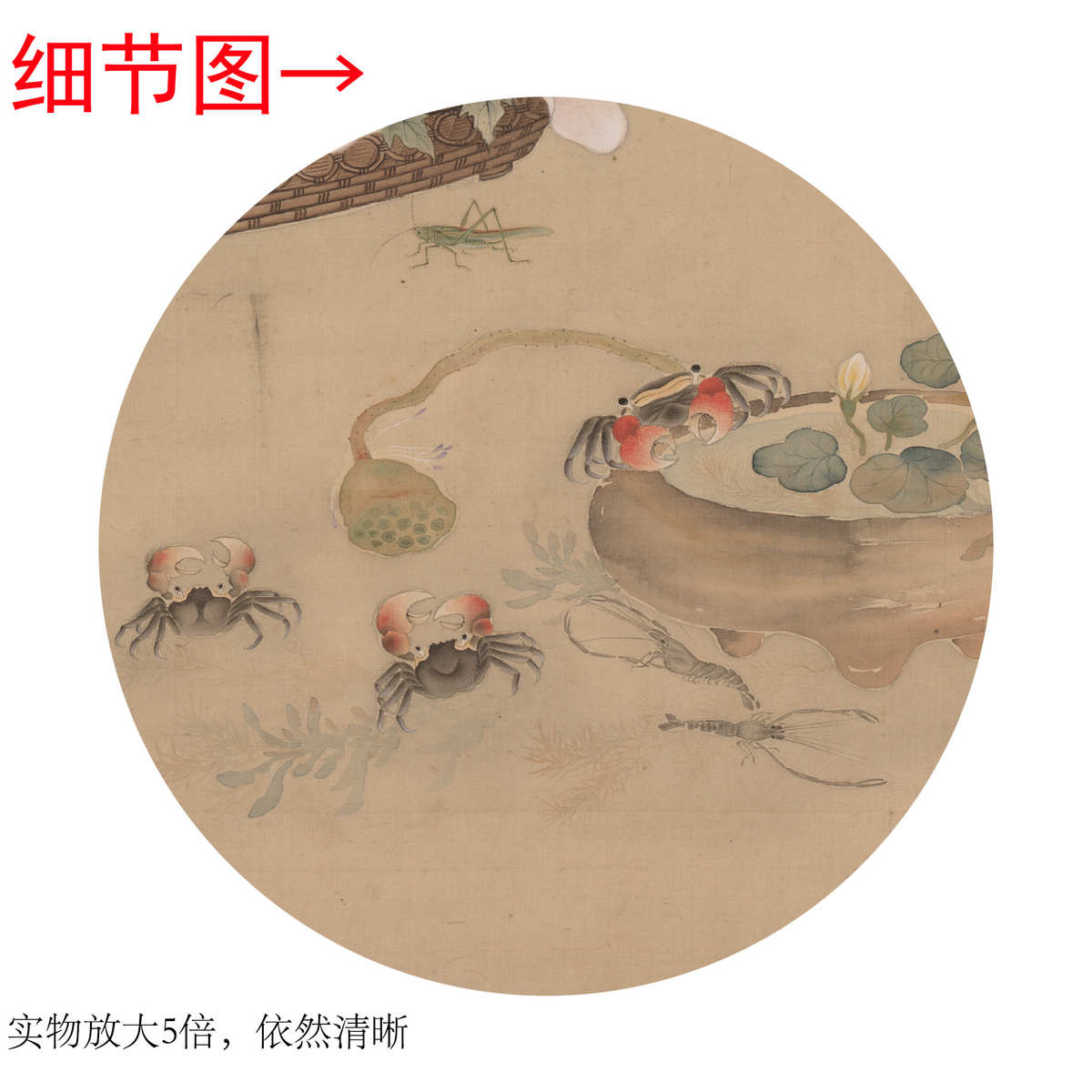 《岁朝清供图》中式客厅书房茶室装饰画挂画玄关水墨高清卷轴字画 - 图2