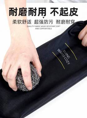 高颜值羽绒服防脏加长加大防水套袖女厨房专用工作防脏耐磨手袖