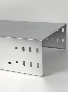 桥架槽式金属镀锌桥架400*200电缆桥架地下室配电防火线槽