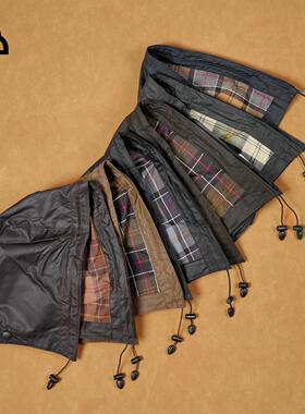 正品 Barbour ashby bedale 涂蜡夹克外套风衣 原装帽子 通用通风