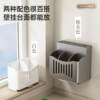 Knife holder, chopsticks, cage box integrated stainless steel kitchen storage rack, spoon, chopstick cage tool storage without hole punching wall hanging