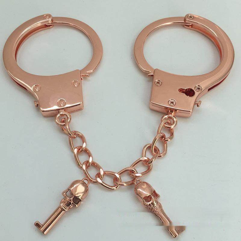 儿童玩具手铐加厚加重剧本杀密室道具手扣情侣铁的手拷脚拷锁脚镣,淘宝优惠券,粉丝福利购,淘宝优惠卷