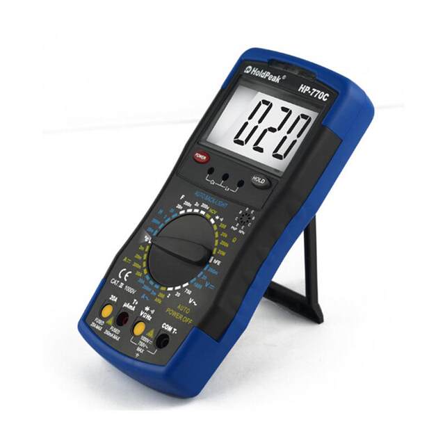 Huapu HP-770C new automatic backlit handheld bridge/inductor, capacitance measurement multimeter instrument