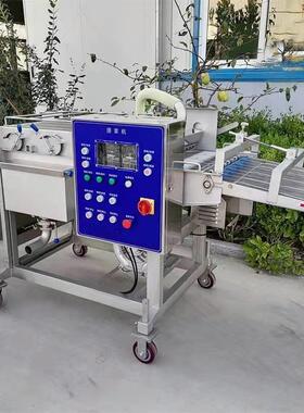 鱿鱼圈裹面糊设备藕条浸浆机供应潜行式上浆机全自动茄盒裹浆设备