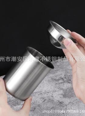 不锈钢网红车载烟灰缸防飞灰家用创意烟灰缸可分离带盖漏斗烟灰缸