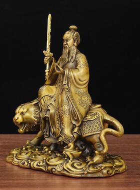 龙虎山张天师人物摆件工艺品张道陵道门家居摆放正一真人