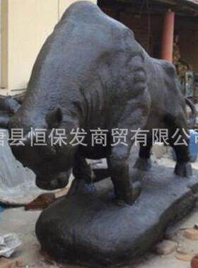 牛广1246场公园牛铜雕塑户外华尔街铜铜牛开荒牛地牛铜雕摆件铸铜