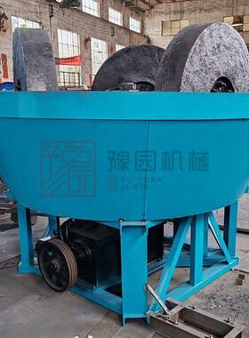 全自动选金磨矿金刚石371矿湿碾机用型多银石矿碾金金机淘金碾碎