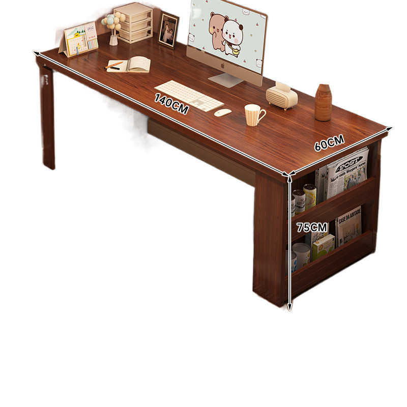 实木转角书桌家用学习桌子卧室女生梳妆台书柜一体型拐角电脑桌,淘宝优惠券,粉丝福利购,淘宝优惠卷