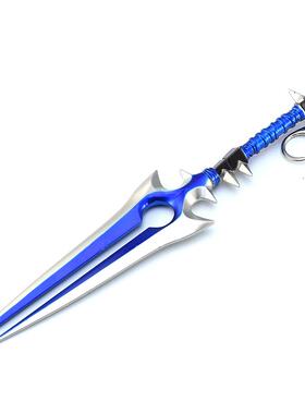 魔兽游戏周边武器模型雷霆之怒逐风者的祝福之剑22CM全金属摆件
