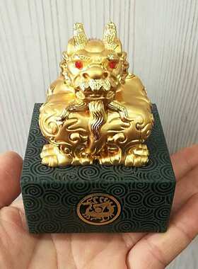 龙头 礼品印章会销饰摆 商务 摆件玉玺和田批发青玉 和田玉